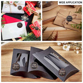 Paper Stickers 1.5 Inch / 3.75 CM (1 Roll, 500 Stickers) Happy New Year Wishes Theme Round Multicolor Gift Packing Tags